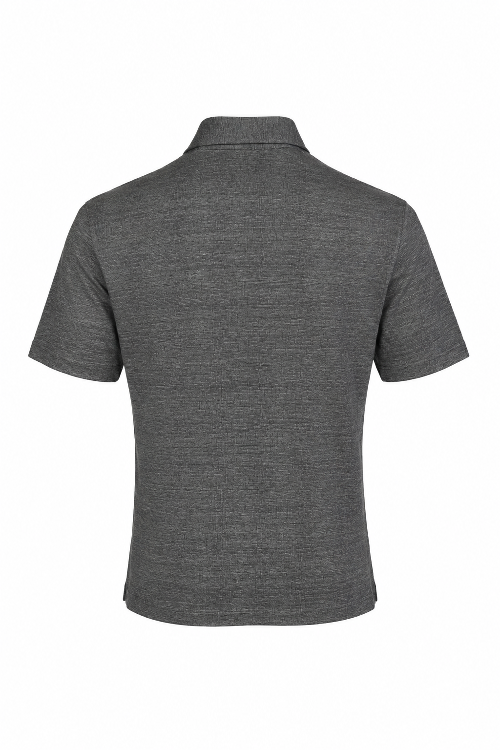 BRUNELLO CUCINELLI | 3-Button Polo | Mid-Grey