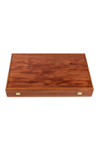 MANOPOULOS | Rosewood Backgammon Set 48x26cm | Tan
