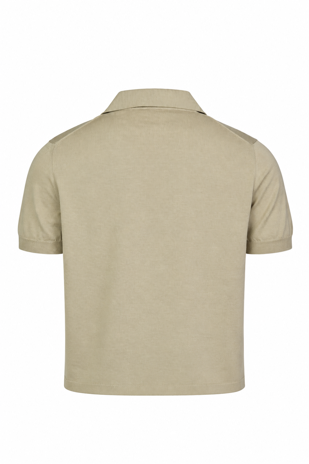 CANALI | Zip Neck Polo | Sand