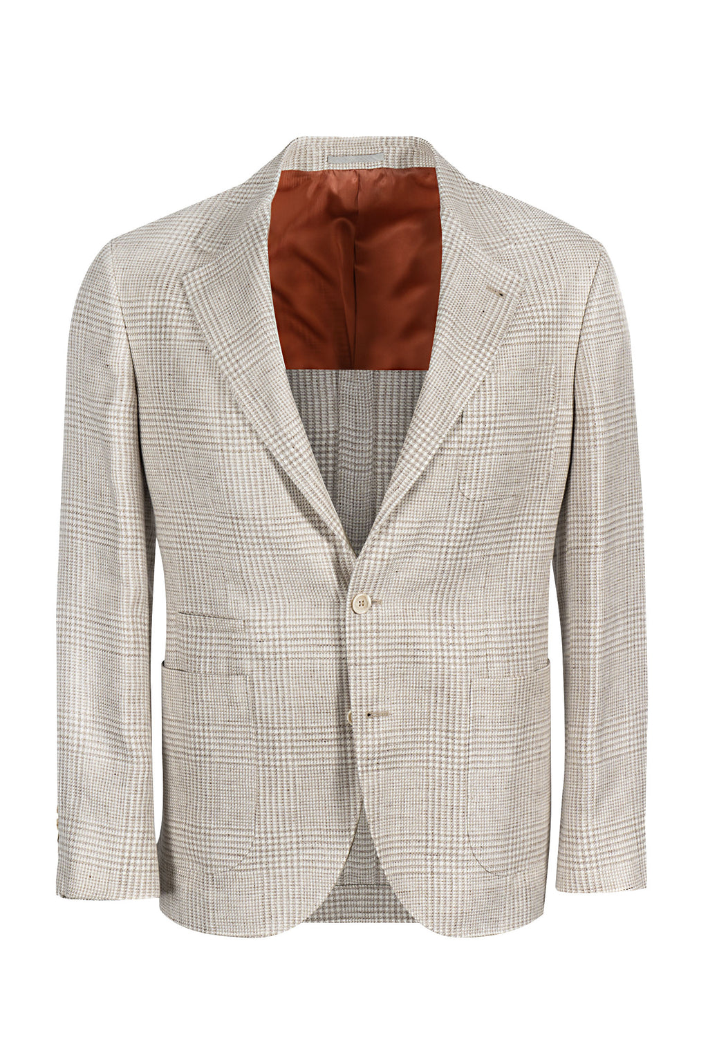 BRUNELLO CUCINELLI | Prince Of Wales Jacket | Beige