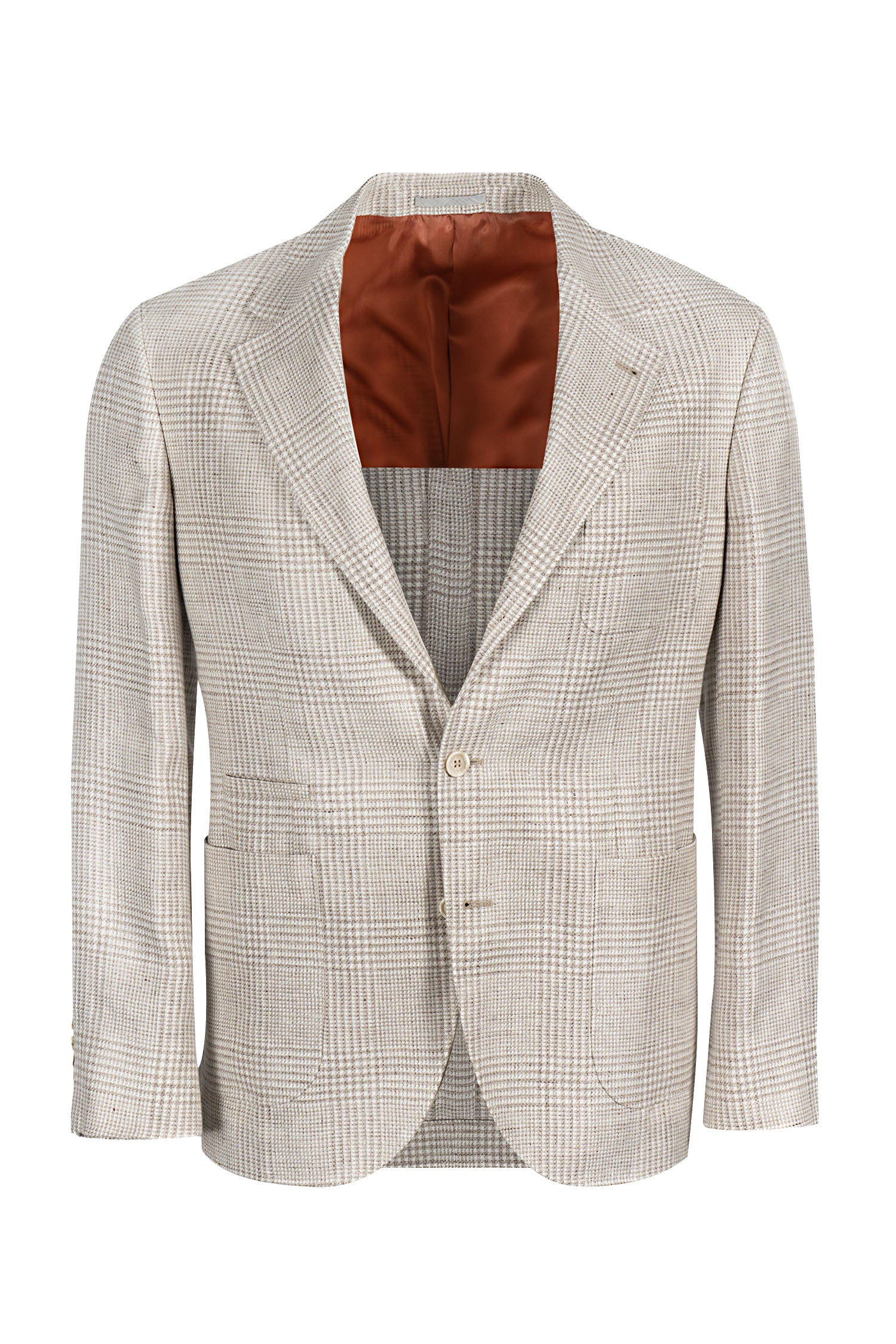 BRUNELLO CUCINELLI | Prince Of Wales Jacket | Beige