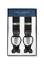 ALBERT THURSTON | Floral 2-in-1 Braces | Black