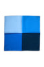 ASCOT | 4-Tone Silk Pocket Square | Blue