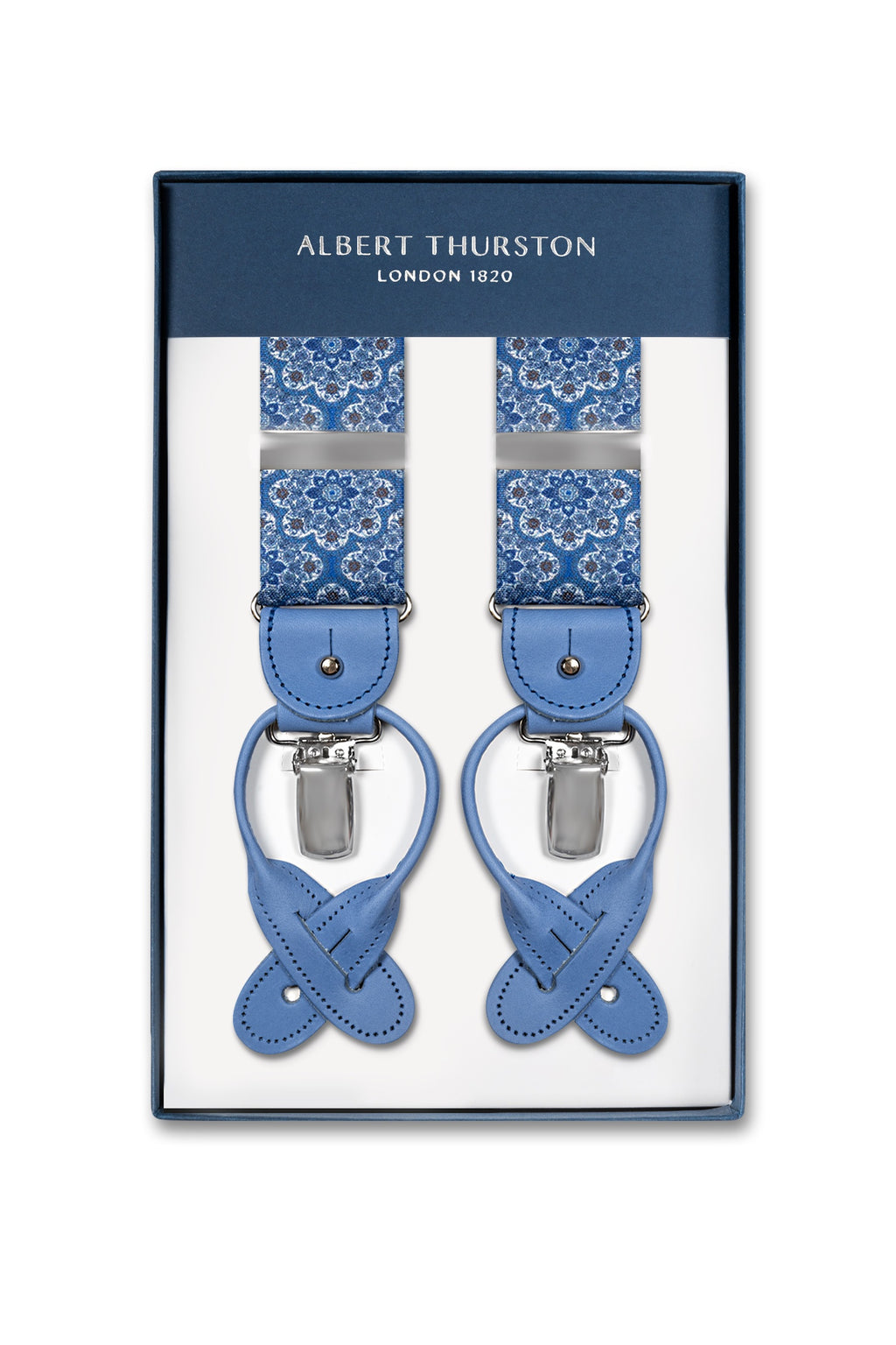 ALBERT THURSTON | Kaleidoscope 2-In-1 Braces | Sky Blue