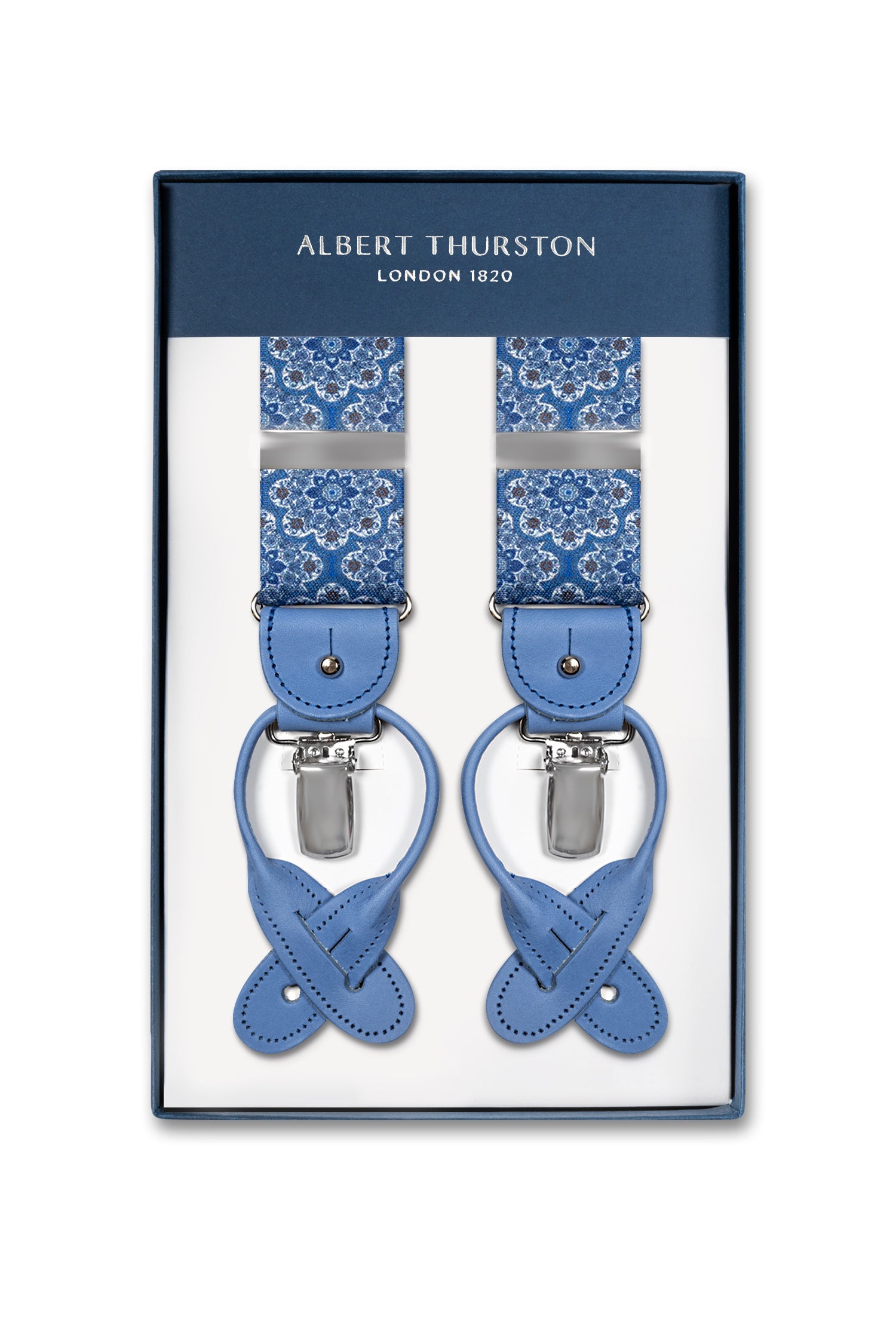 ALBERT THURSTON | Kaleidoscope 2-In-1 Braces | Sky Blue