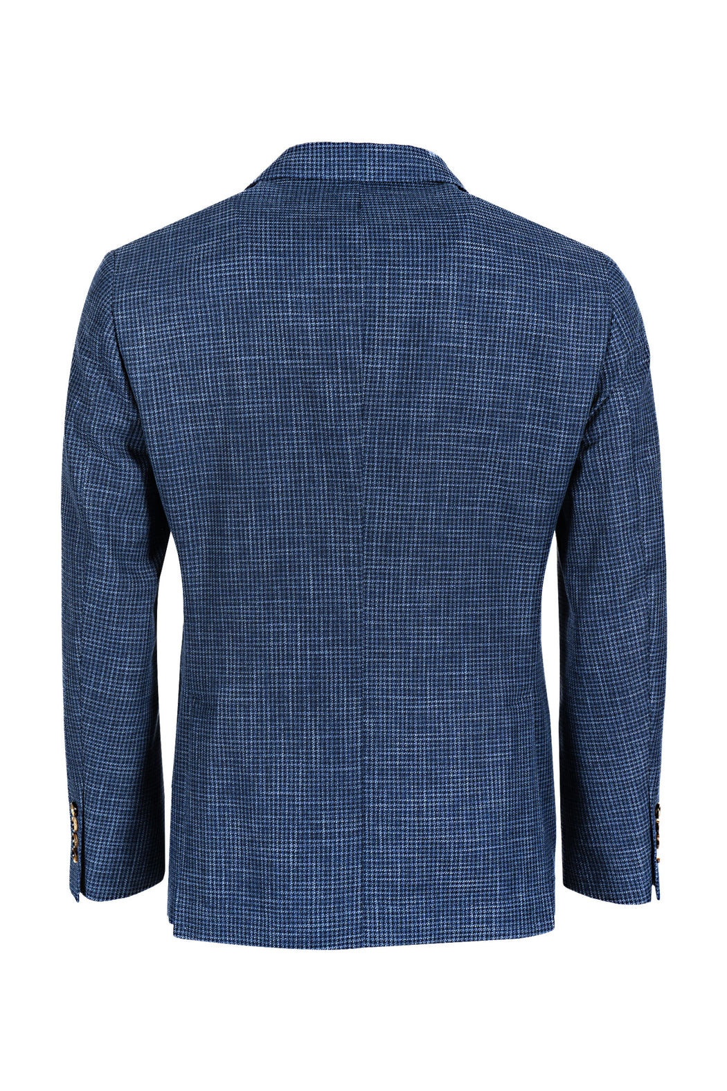 BRUNELLO CUCINELLI Navy Houndstooth Jacket — Mitchell Ogilvie