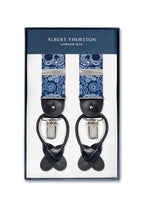 ALBERT THURSTON | Skulls 2-In-1 Braces | Navy