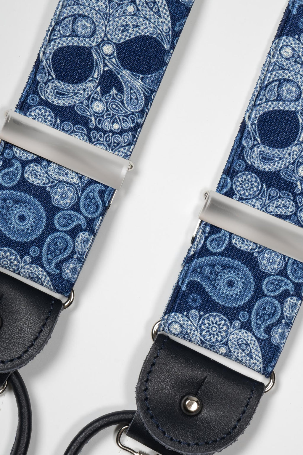 ALBERT THURSTON | Skulls 2-In-1 Braces | Navy