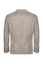 BRIONI | Plume Woven Jacket | Light Brown