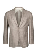 BRIONI | Plume Woven Jacket | Light Brown