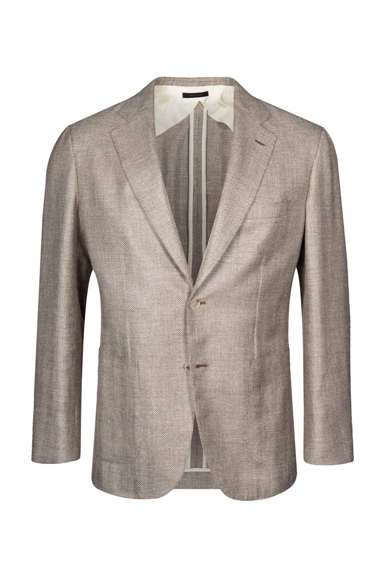 BRIONI | Plume Woven Jacket | Light Brown
