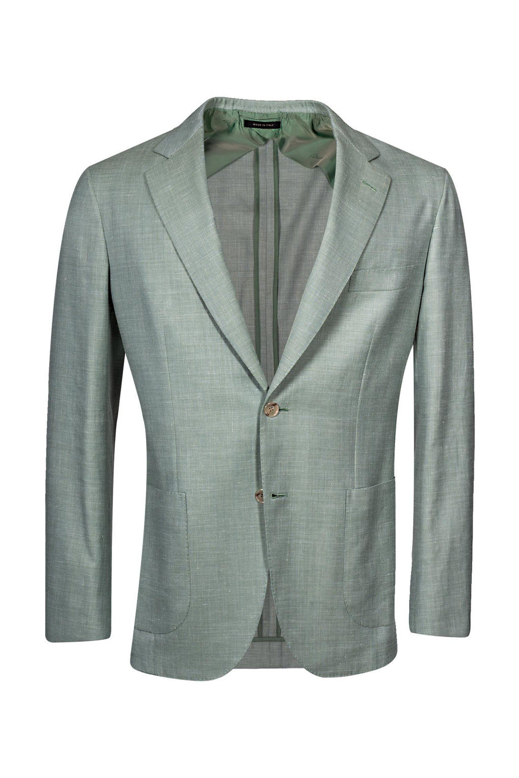 BRIONI | Plume Herringbone Jacket | Green