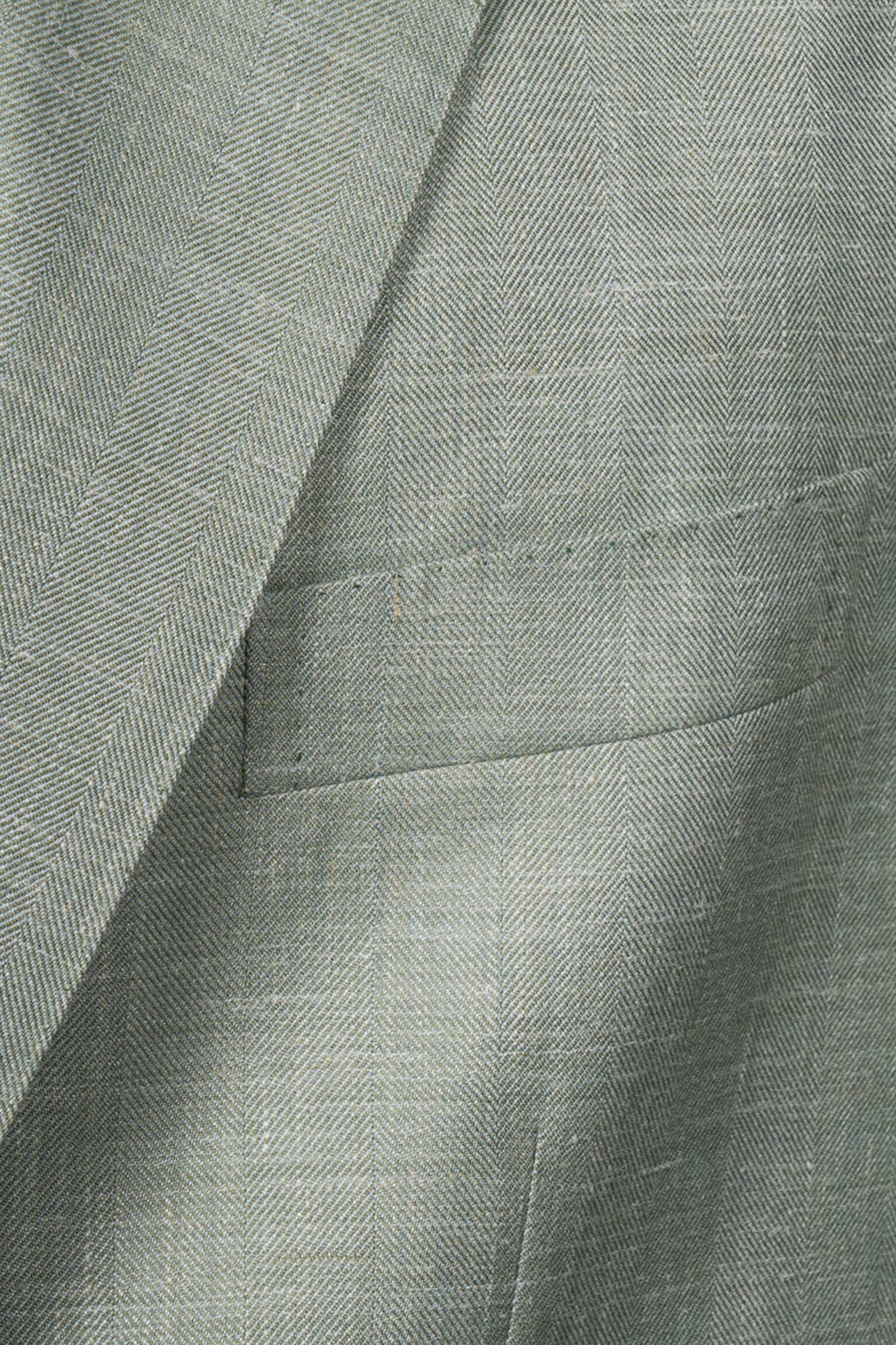 BRIONI | Plume Herringbone Jacket | Green