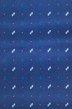 BRIONI | Tie & Pocket Square Set | Blue & Navy