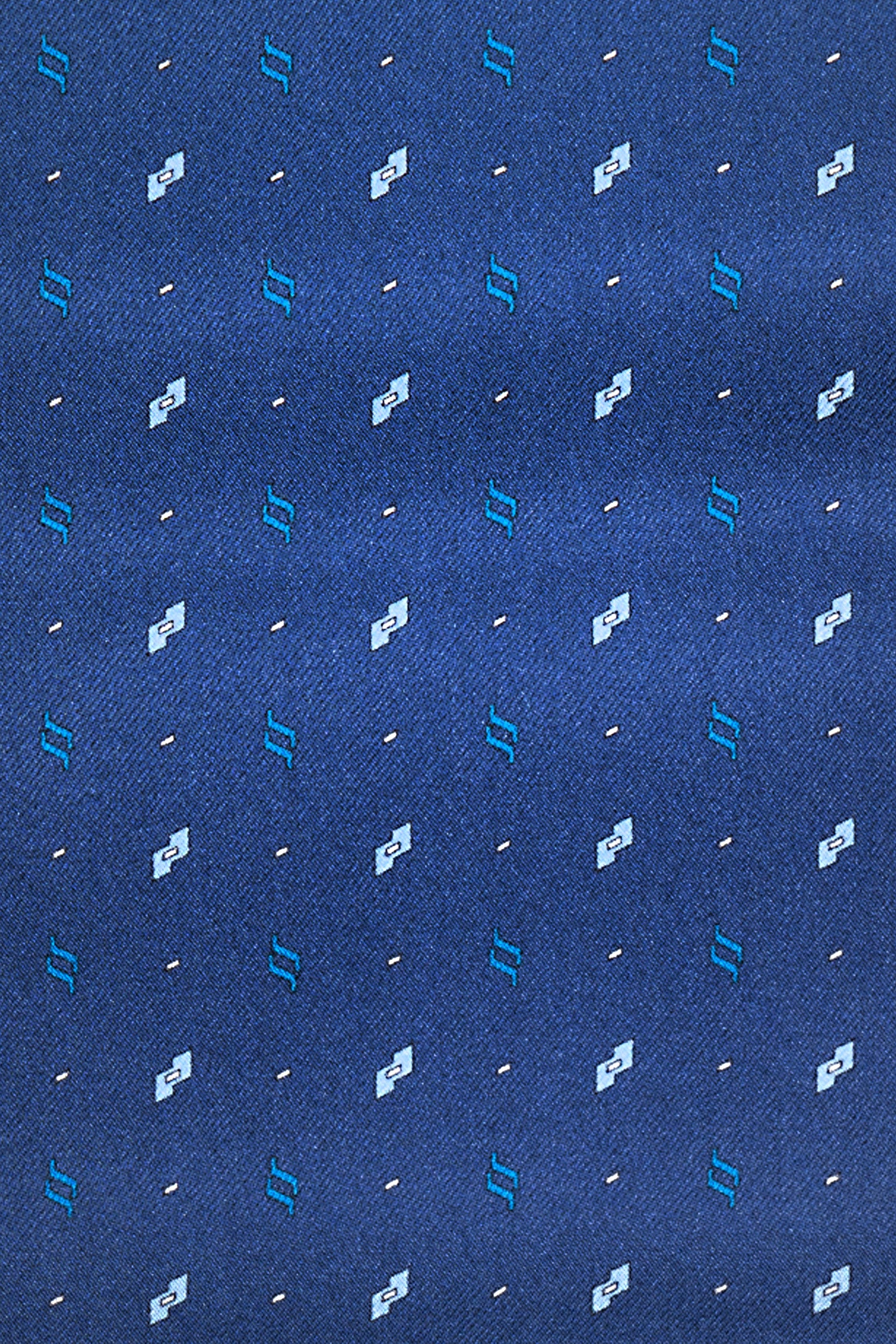 BRIONI | Tie & Pocket Square Set | Blue & Navy