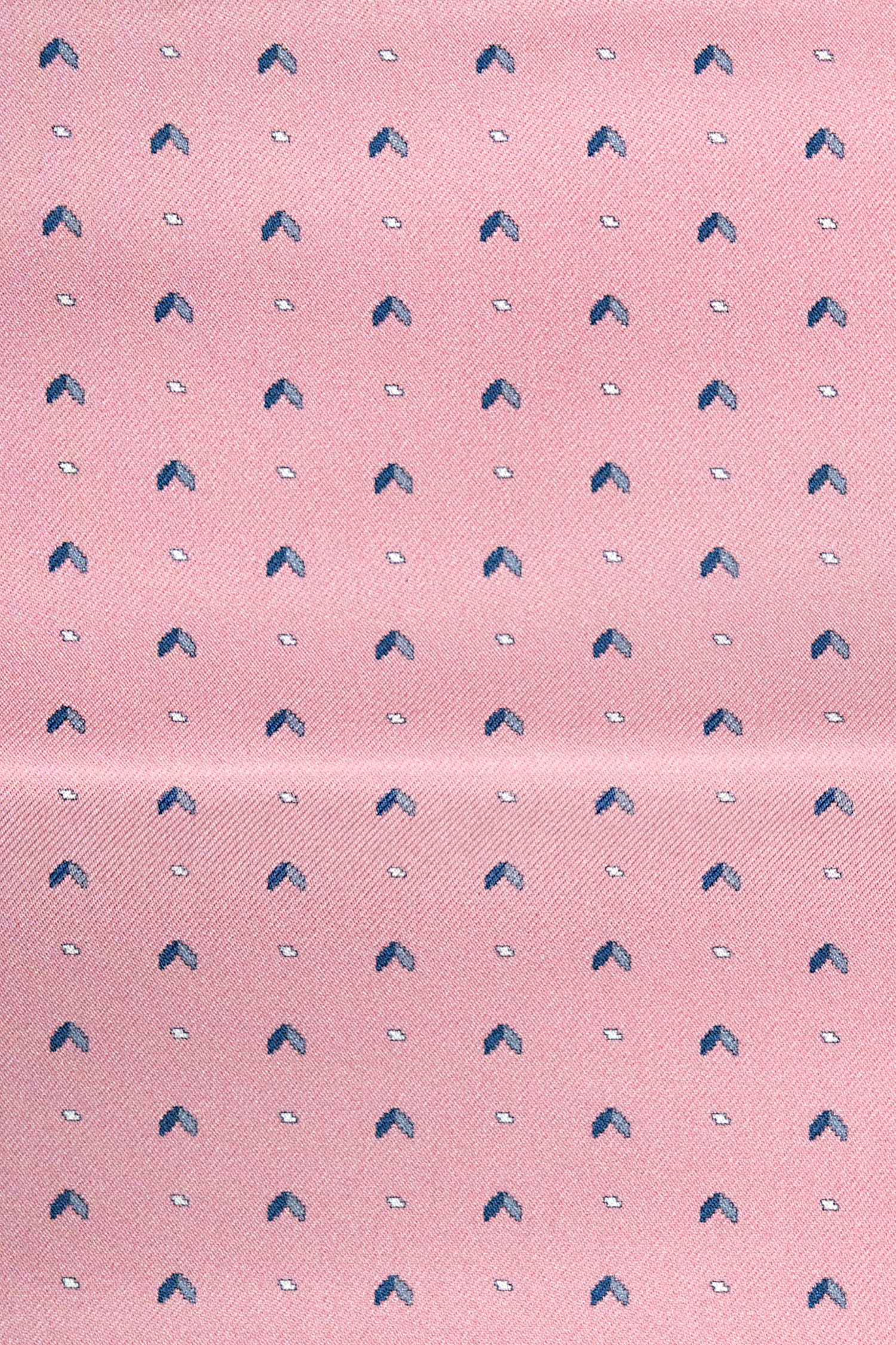 BRIONI | Tie & Pocket Square Set | Pink & Blue