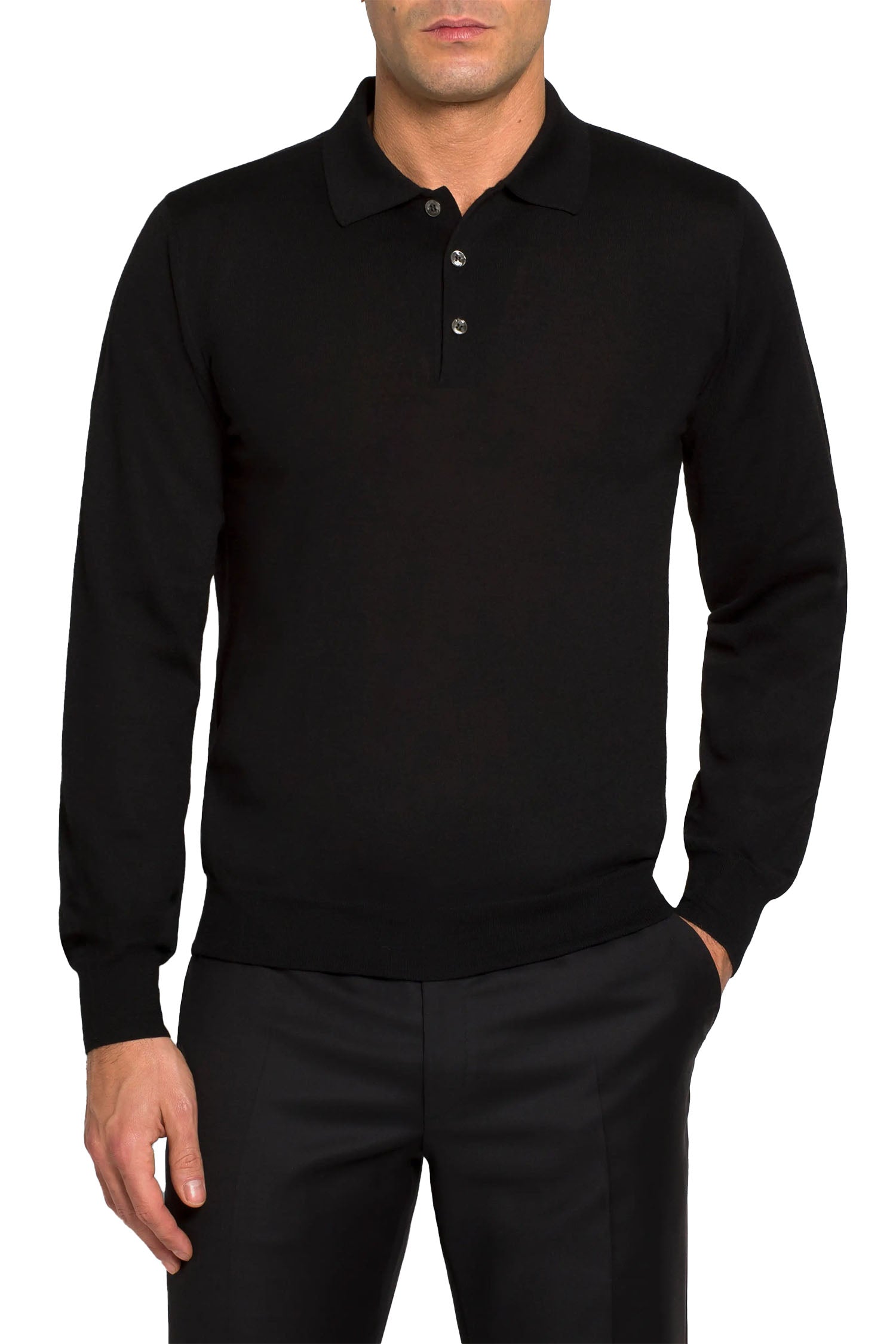 BRIONI | 3 Button Knit | Dark Grey