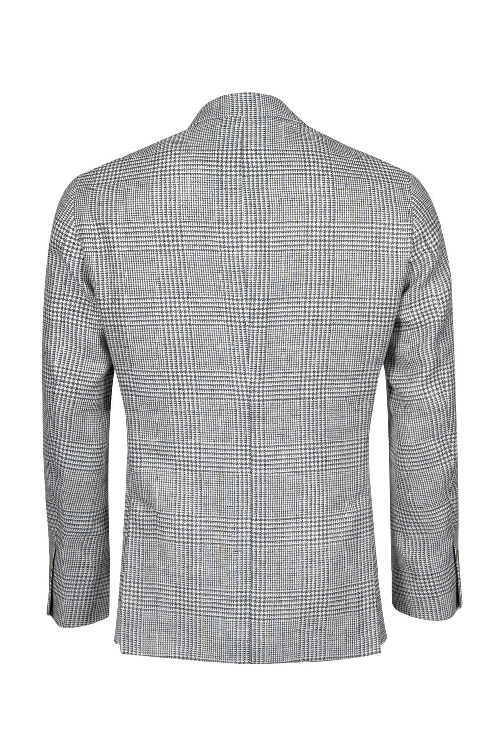 BRUNELLO CUCINELLI | Prince Of Wales Jacket | Grey & Cream