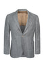 BRUNELLO CUCINELLI | Wide Pinstripe Jacket | Light Grey