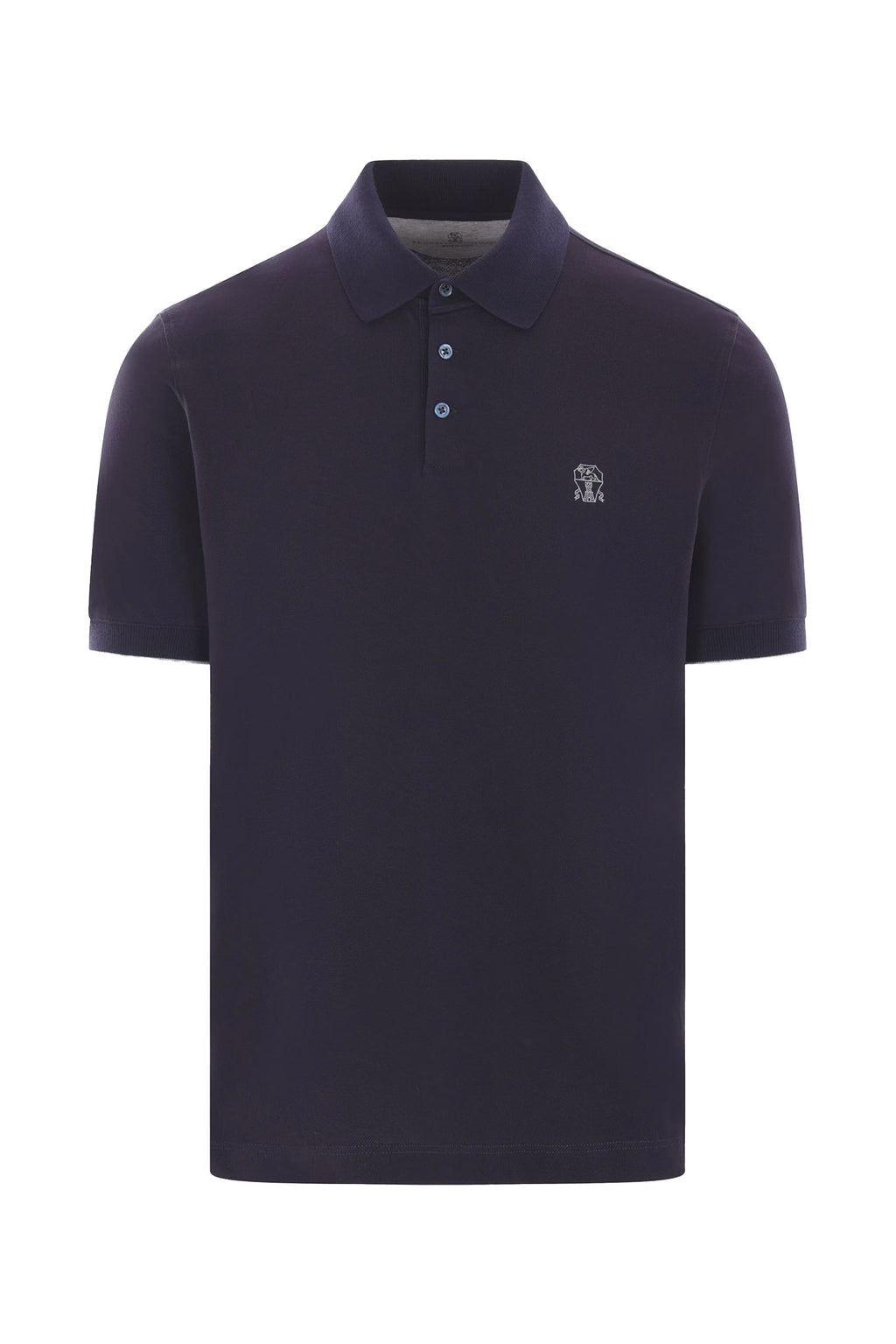 BRUNELLO CUCINELLI | Regular Fit Polo | Dark Blue