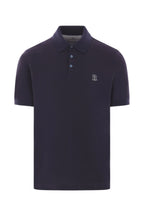 BRUNELLO CUCINELLI | Regular Fit Polo | Dark Blue