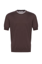 BRUNELLO CUCINELLI | Knitted Crew Neck | Chocolate