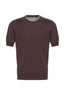 BRUNELLO CUCINELLI | Knitted Crew Neck | Chocolate