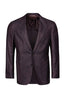 CANALI | Unlined Textured Jacket | Deep Red