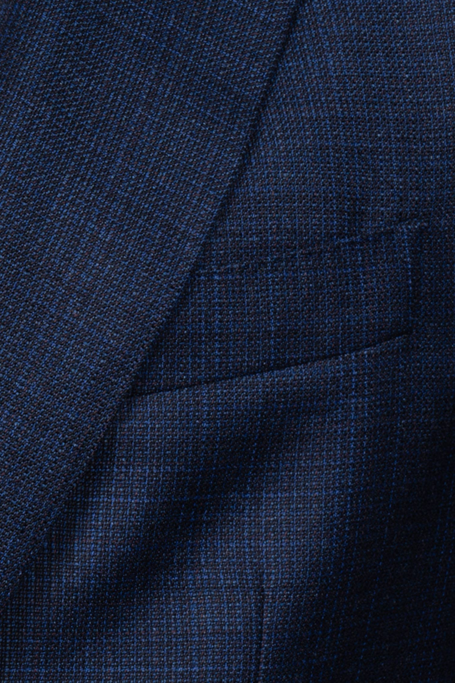 CANALI | Subtle Check Jacket | Dark Blue