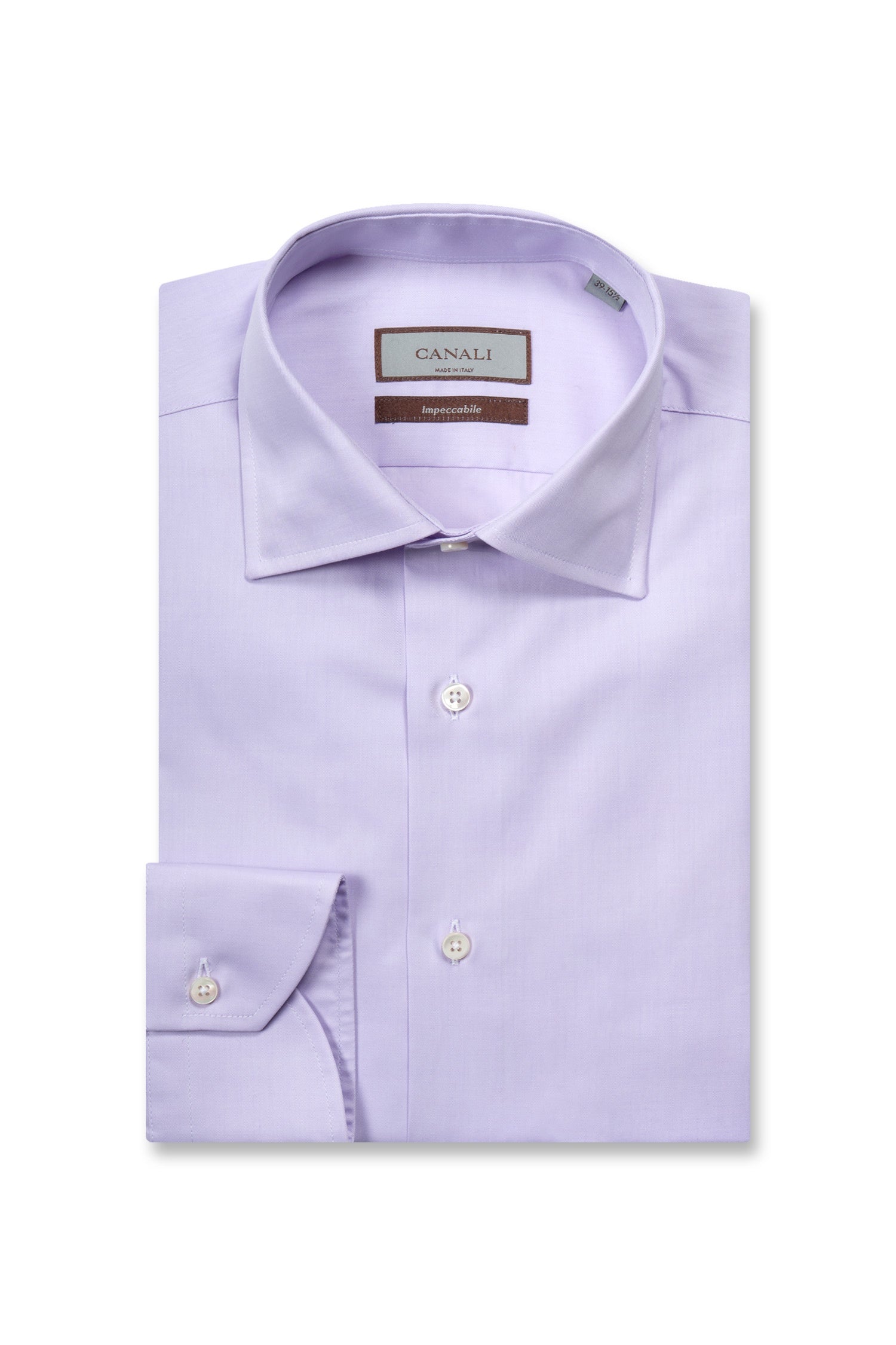 CANALI | Fine Twill Shirt | Purple
