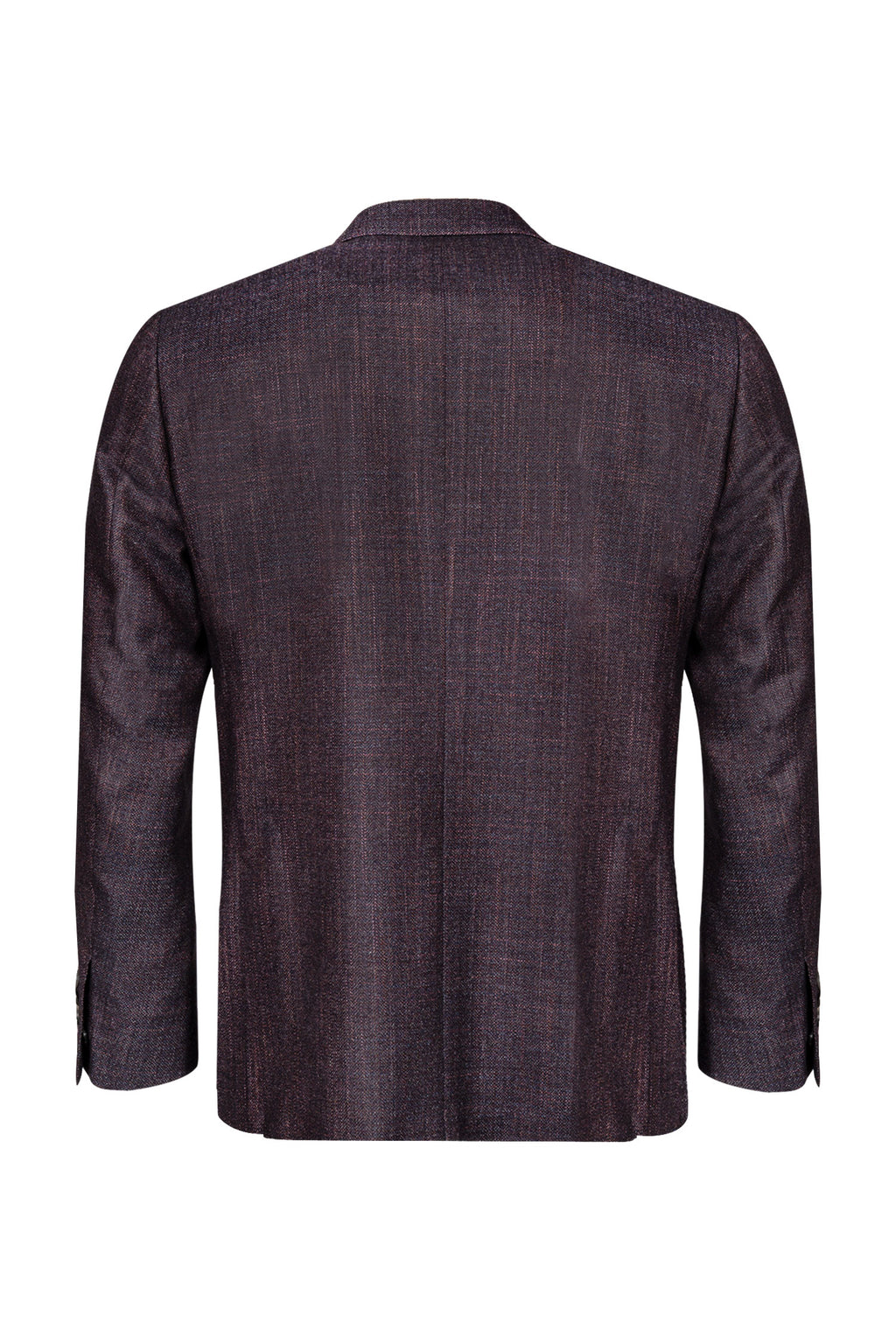 CANALI | Unlined Textured Jacket | Deep Red