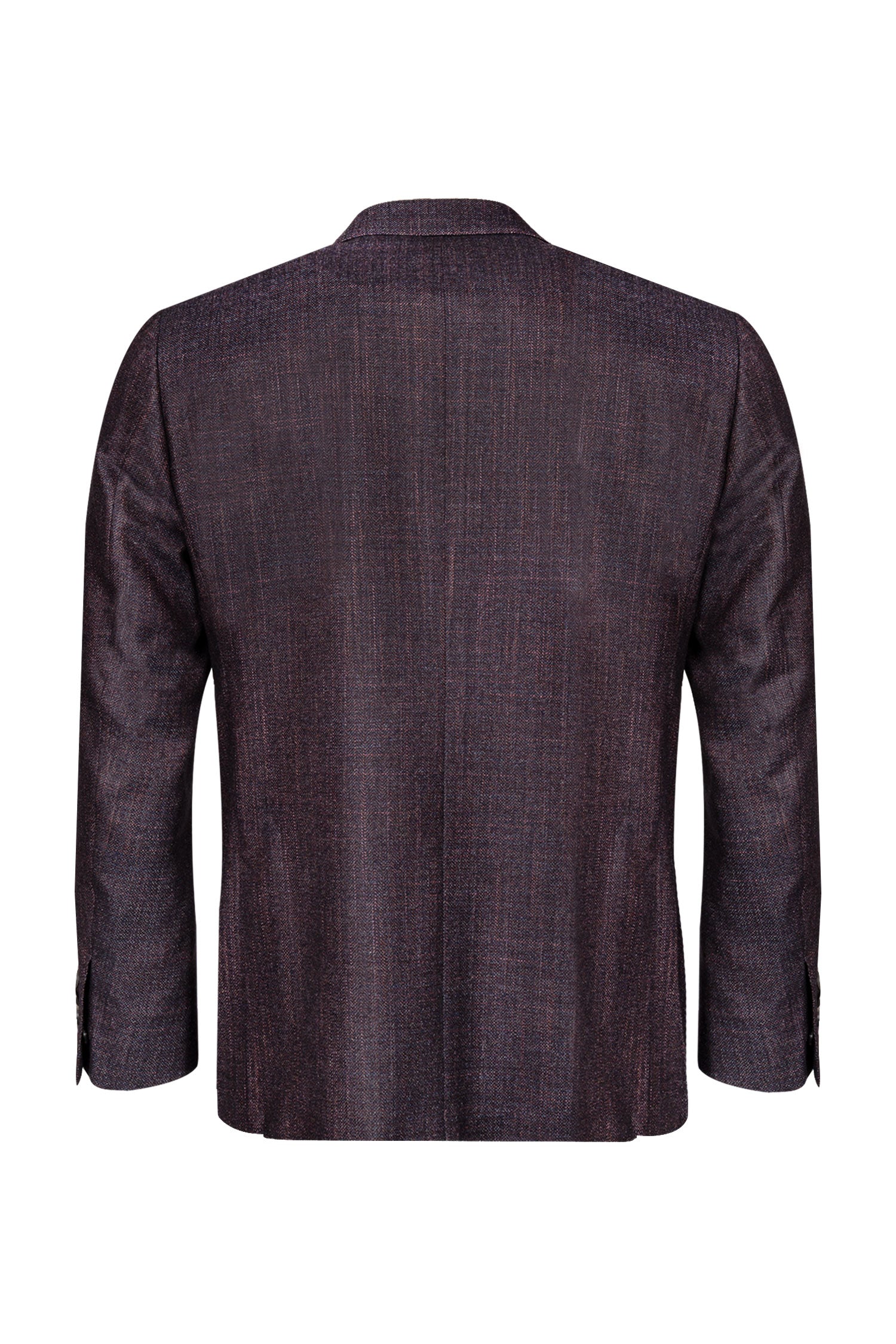 CANALI | Unlined Textured Jacket | Deep Red