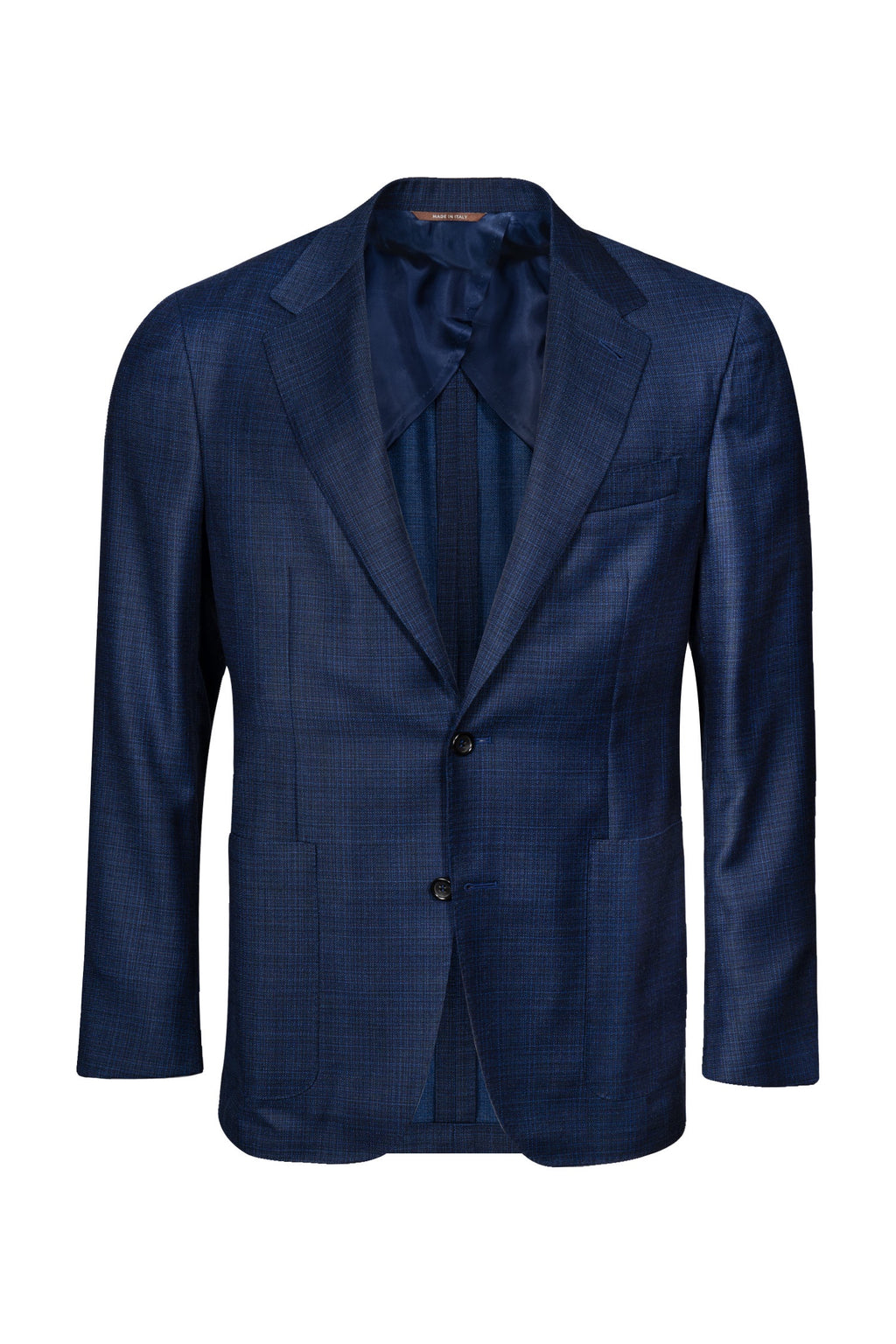 CANALI | Subtle Check Jacket | Dark Blue
