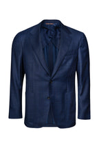 CANALI | Subtle Check Jacket | Dark Blue