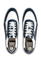 CANALI | Low Leather Sneaker | Navy & White
