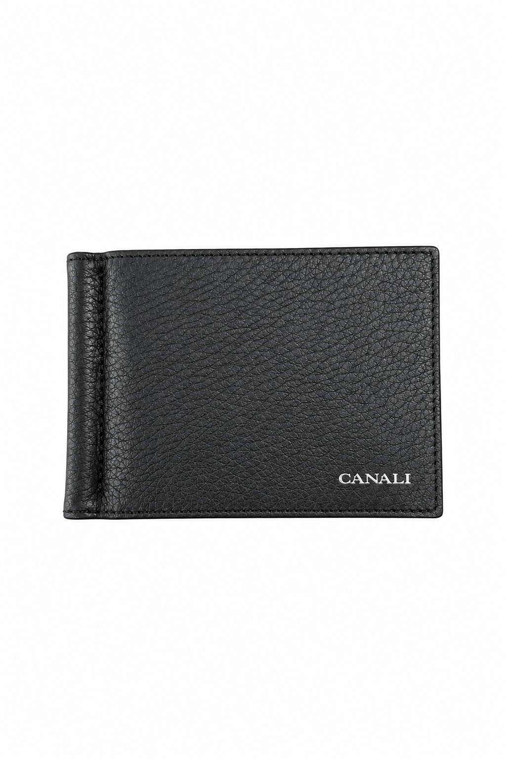 CANALI | Wallet With Money Clip | Black