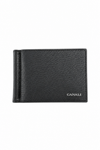 CANALI | Wallet With Money Clip | Black