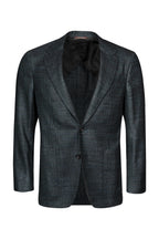CANALI | Unlined Textured Jacket | Forest Green