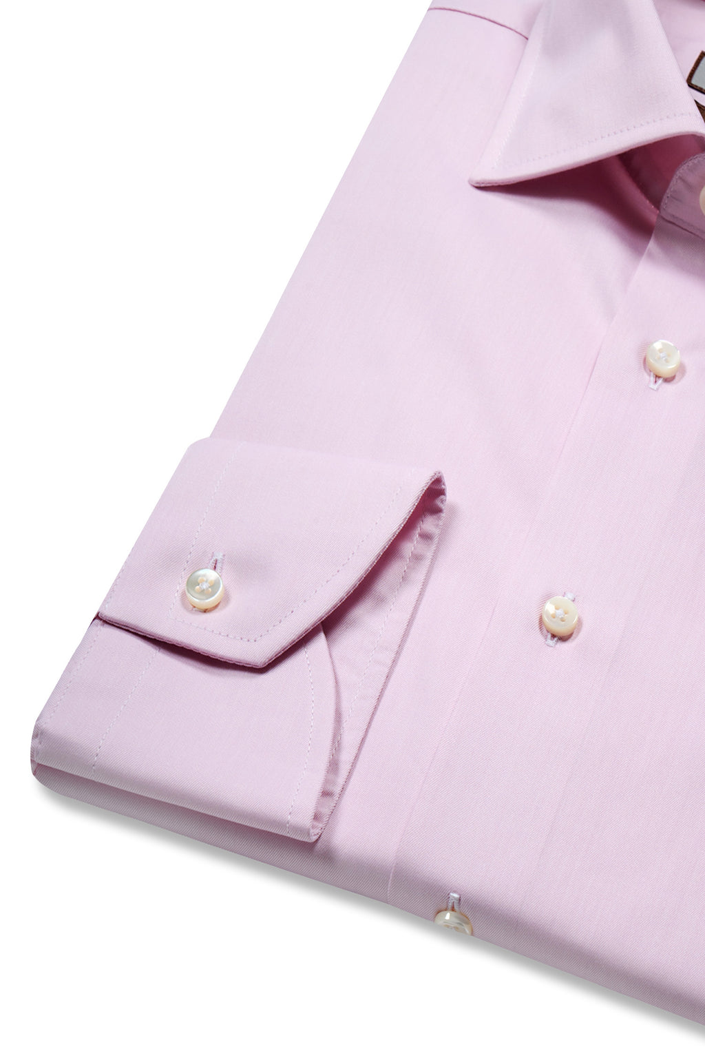 CANALI | Fine Twill Shirt | Pink