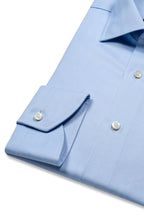 CANALI | Herringbone Shirt | Blue