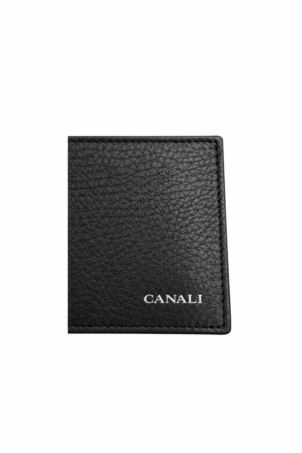 CANALI | Wallet With Money Clip | Black