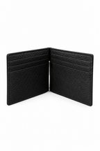 CANALI | Wallet With Money Clip | Dark Brown