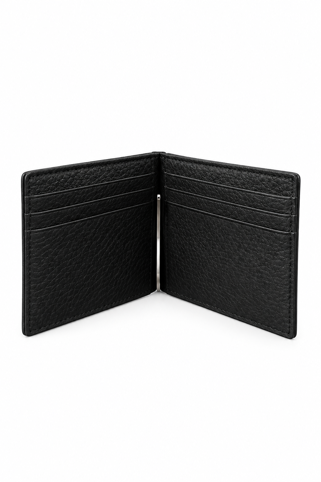 CANALI | Wallet With Money Clip | Dark Brown