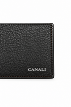 CANALI | Wallet With Money Clip | Dark Brown