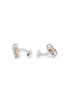 TATEOSSIAN | Square Gears Cufflinks | Silver