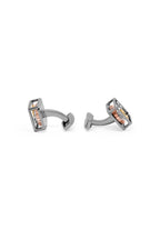 TATEOSSIAN | Square Gears Cufflinks | Gunmetal