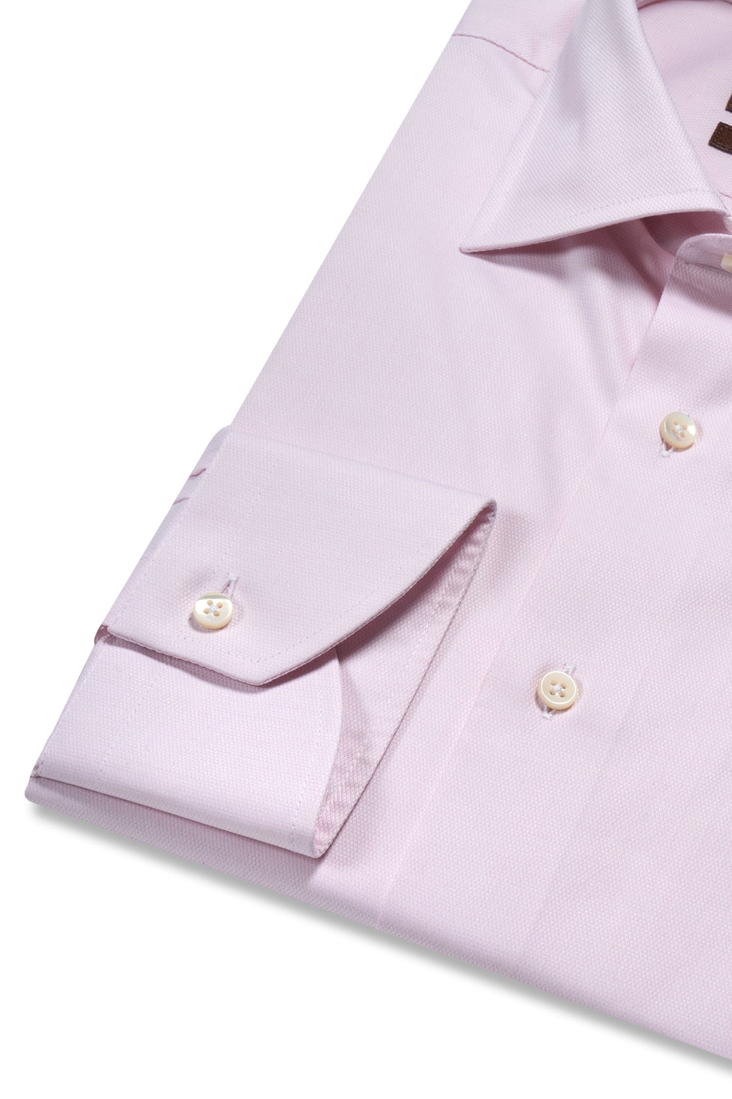 CANALI | Tiny Diamond Pattern Shirt | Light Pink