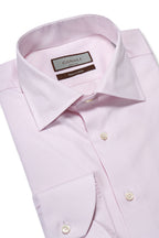 CANALI | Tiny Diamond Pattern Shirt | Light Pink