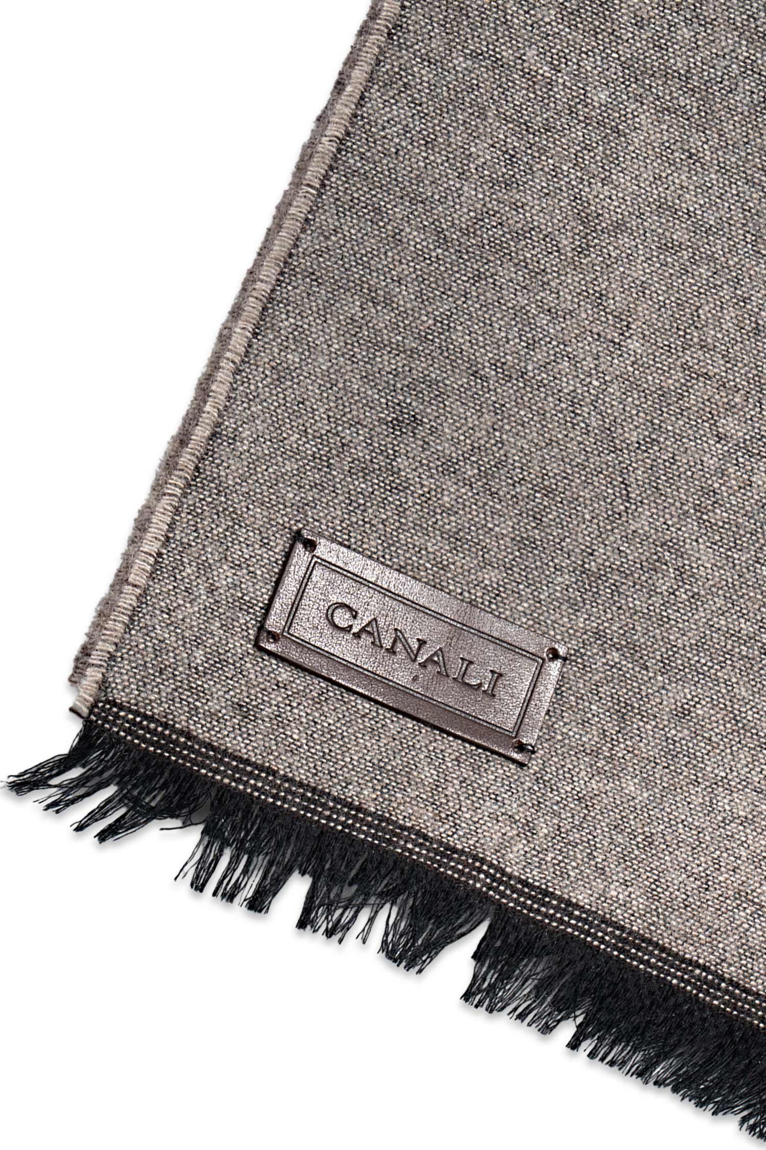 CANALI | Ombre Scarf | Brown