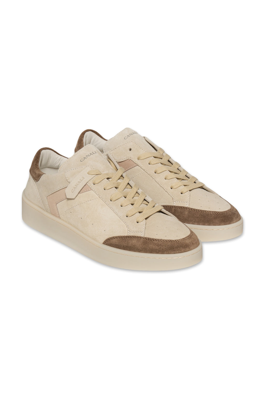 CANALI | Calfskin Sneaker | Beige